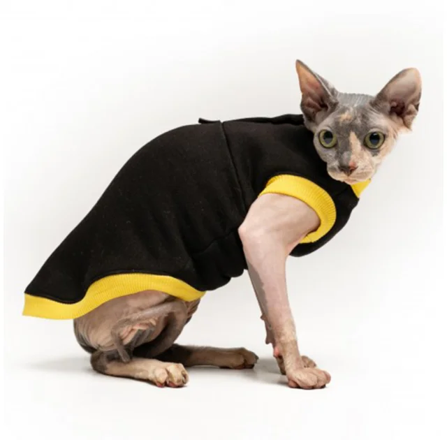 Майка Style Pets Classic black для котів, розмір XS