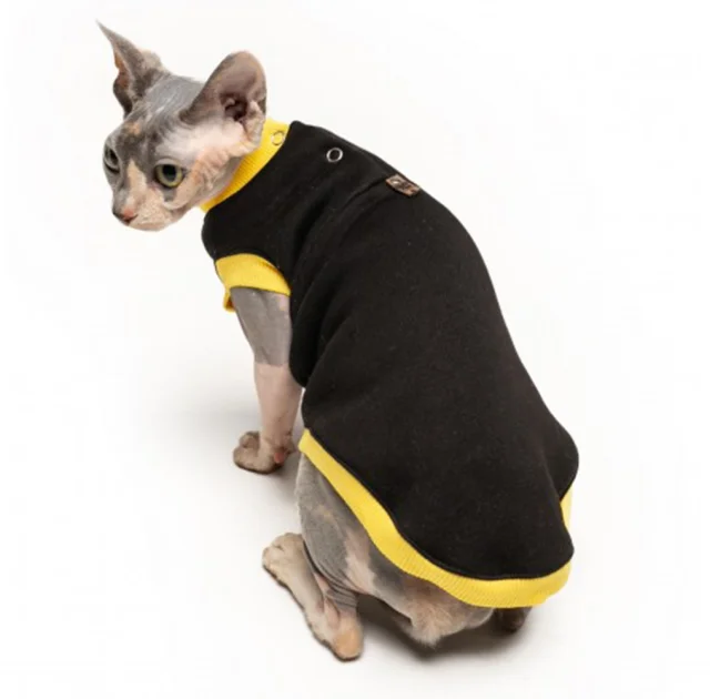 Майка Style Pets Classic black для котів, розмір XXL