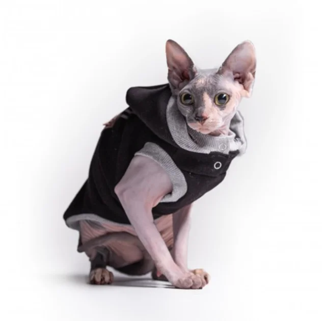 Майка Style Pets ADS для котів, колір чорний, розмір XL-