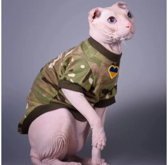 Кофта Style Pets Multikam для котів, принт, розмір M