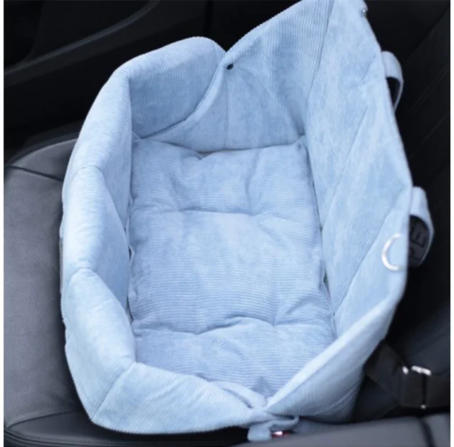 Автокрісло Style Pets Super Bag Velvet для собак та котів, 40×40 см, чорний