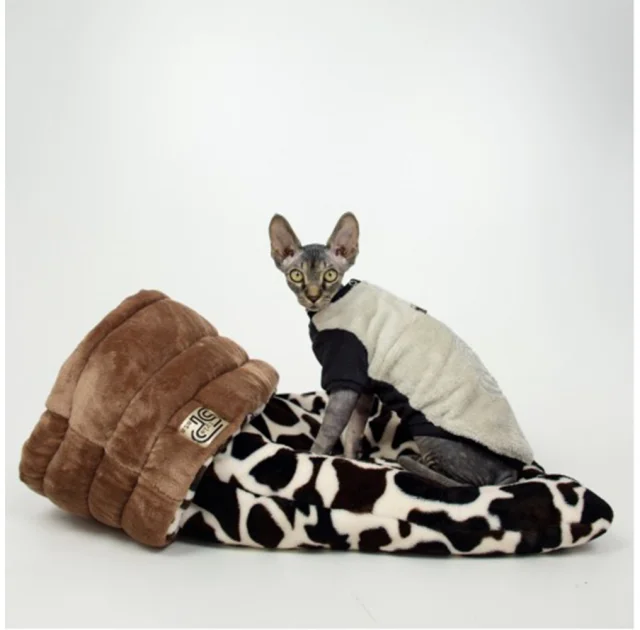 Кофта Style Pets Silver Cat для котів, колір бежевий, розмір M-