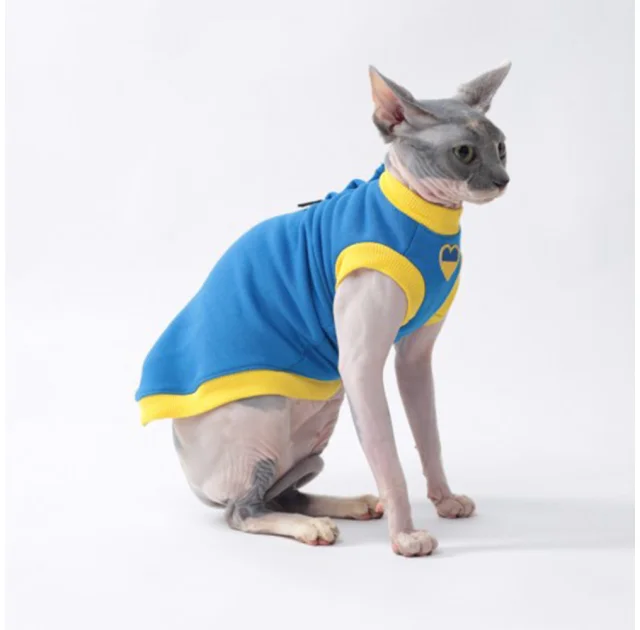 Майка Style Pets UK Blue для котів, розмір XS