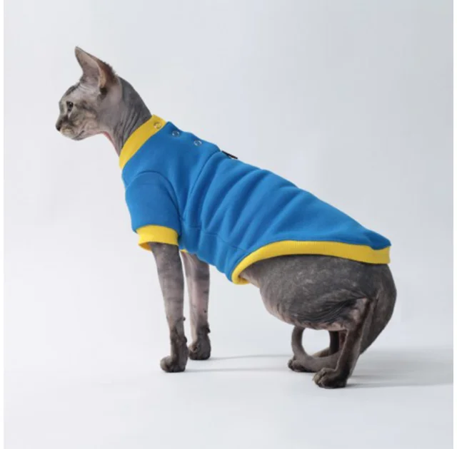 Кофта Style Pets UK Blue для котів, розмір L