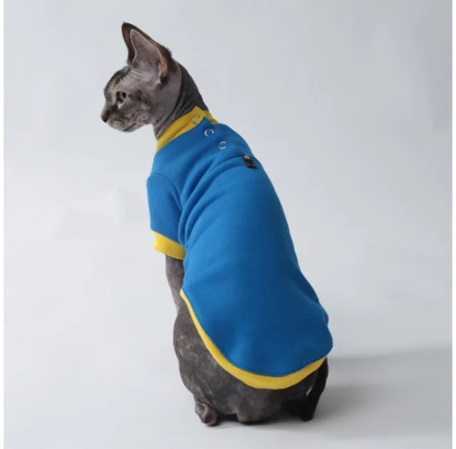 Кофта Style Pets UK Blue для котів, розмір XL+