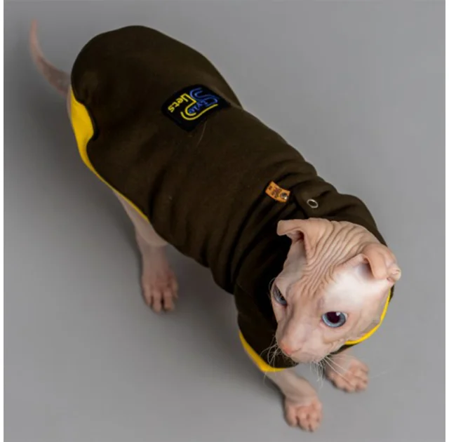 Кофта Style Pets Classic khaki для котів, розмір S