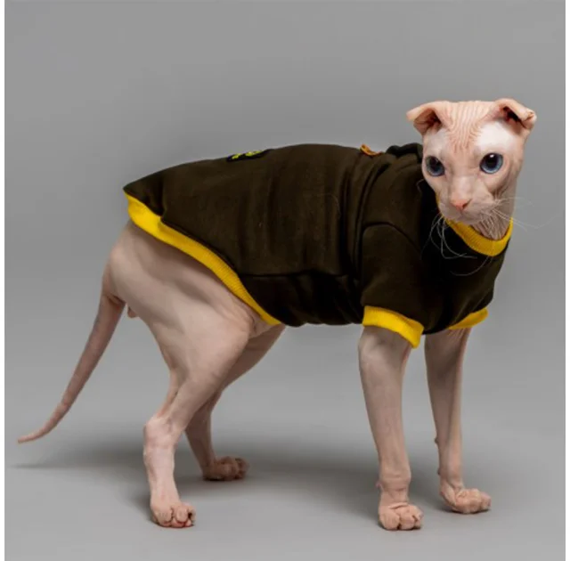 Кофта Style Pets Classic khaki для котів, розмір XL+