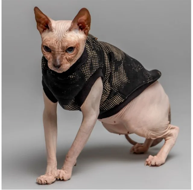 Майка Style Pets Emerald для котів, принт, розмір M+