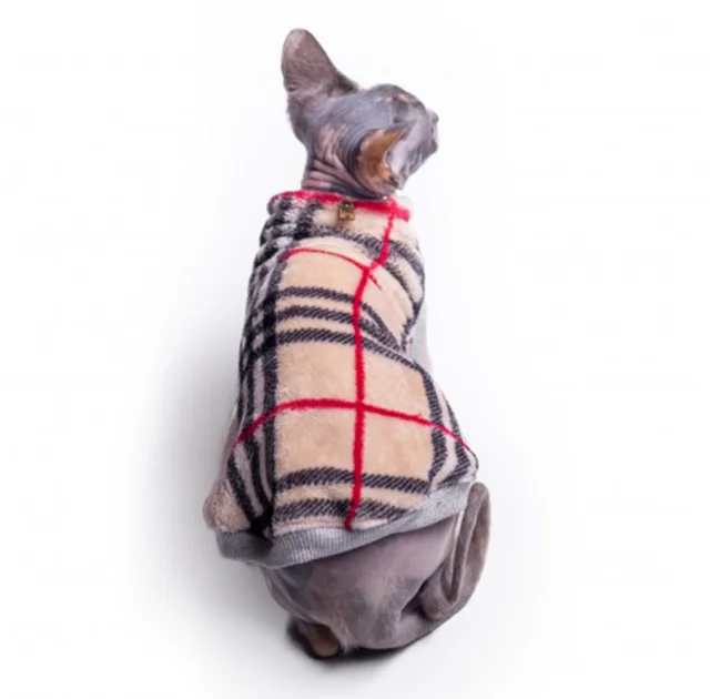 Кофта Style Pets BARB для котів, принт, розмір L-