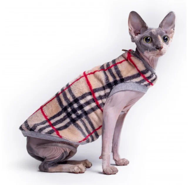 Кофта Style Pets BARB для котів, принт, розмір XL-