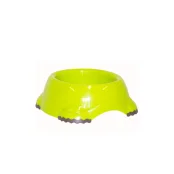 Миска Moderna Смарти №3 для собак, пластик, ярко-зеленая, 1245 мл, d-19 см