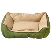 Лежак K&H Self-Warming Lounge Sleeper для собак і котів, жовто-коричневий, 51×40.6×15 см