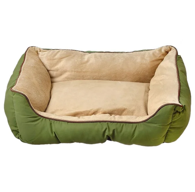 Лежак K&H Self-Warming Lounge Sleeper для собак и котов, желто-коричневый, 51×40.6×15 см