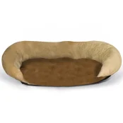 Лежак K&H Bolster самозігріваючий, для собак, коричневий, 43×35.5×5 см