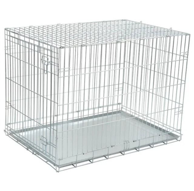 Металевий вольєр AnimAll 004Z для собак, 92×62×70 см