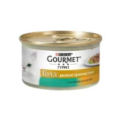 Влажный корм Purina Gourmet Gold для кошек, с кроликом и печенью, 85 г