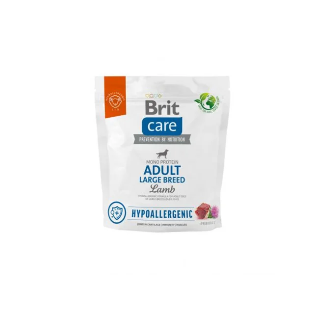 Сухий корм Brit Care Adult Large Breed Lamb & Rice, для собак вагою від 25 кг, 1 кг