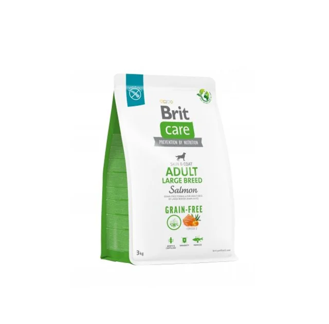 Сухий корм Brit GF Adult Large Breed Salmon & Potato, для собак вагою від 25 кг, 3 кг