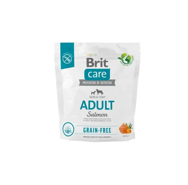 Сухий корм Brit GF Adult Salmon & Potato, для собак вагою до 25 кг, 1 кг
