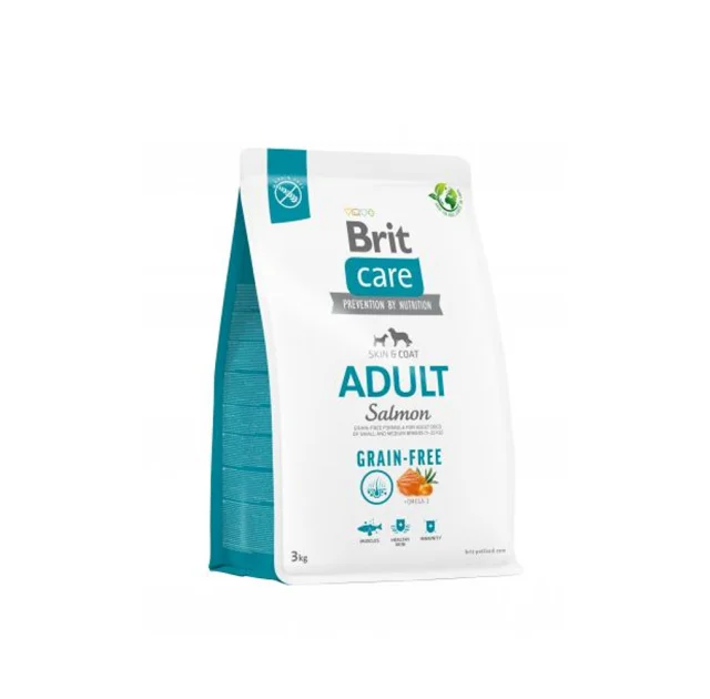 Сухий корм Brit GF Adult Salmon & Potato, для собак вагою до 25 кг, 3 кг