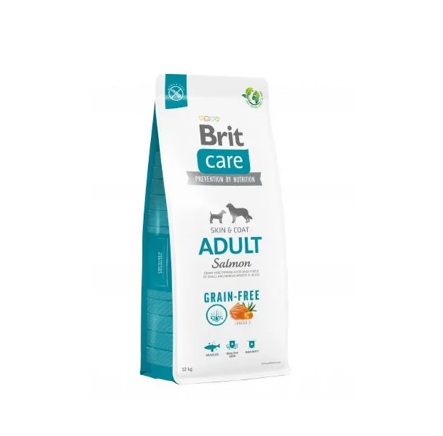 Сухий корм Brit GF Adult Salmon & Potato, для собак вагою до 25 кг, 12 кг