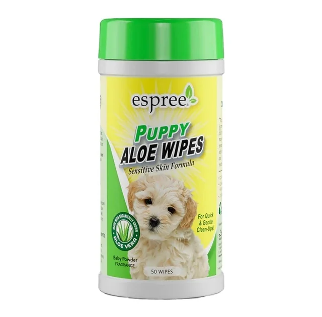 Серветки Espree Puppy Pet Care Wipes для цуценят, 50 шт