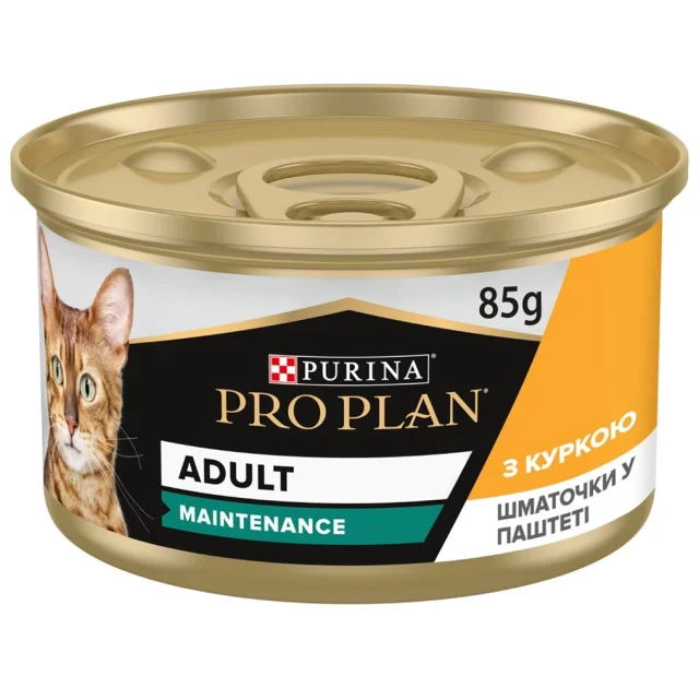 Влажный корм Purina Pro Plan Adult для кошек, с курицей, 85 г