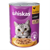 Консерва Whiskas для котов, с курицей, 400 г
