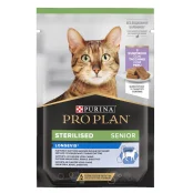 Влажный корм Purina ProPlan Sterilised для кастрированных кошек старше семи лет, с индейкой, 75 г
