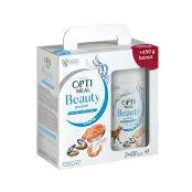 Сухой корм Optimeal Beauty Podium для кошек, уход за шерстью и зубами, на основе морепродуктов, 650+650 г