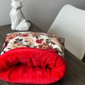 Дом-мешок Style Pets Red Rose для кошек, размер 60×75 см