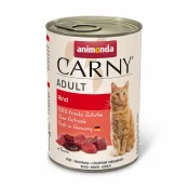 Консерви Animonda Carny для котів, з яловичиною, 400 г
