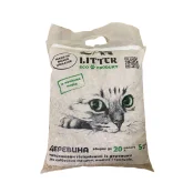 Древесный наполнитель Cat Litter для домашних животных, светлый, 5 кг