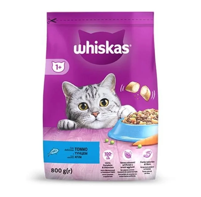 Сухой корм Whiskas для кошек, с тунцом, 800 г