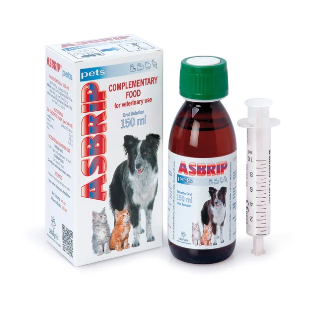 Препарат Ronipharm Asbrip pets для здоров'я дихальної системи, 150 мл