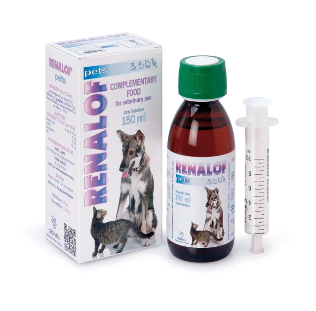 Препарат Ronipharm Renalof pets, для здоровья мочевыделительной системы, 150 мл
