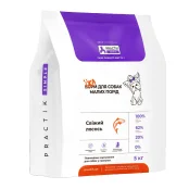 Сухий корм Practik Simple Свіжий лосось, для цуценят та собак малих порід, 5 кг