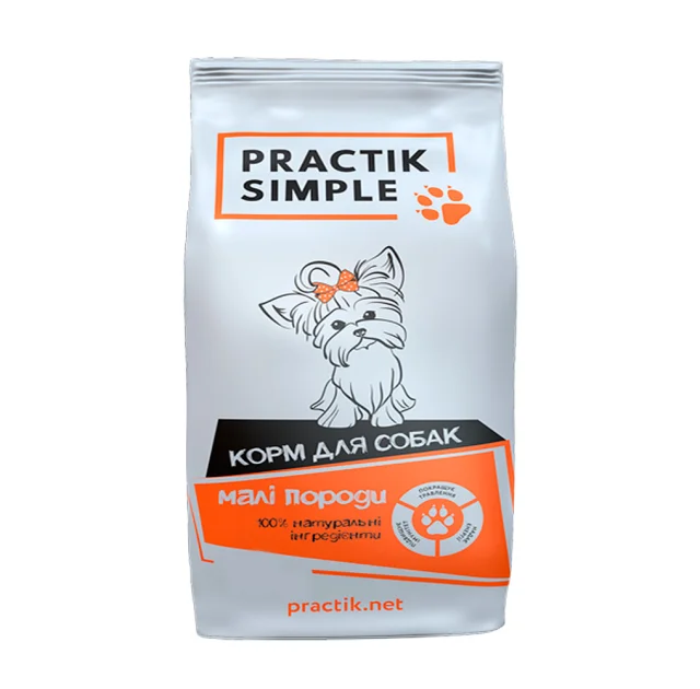 Сухий корм Practik Simple для дорослих собак малих порід, 5 кг