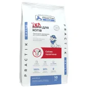 Сухой корм Practik Daily Свежая телятина, для взрослых кошек, 10 кг