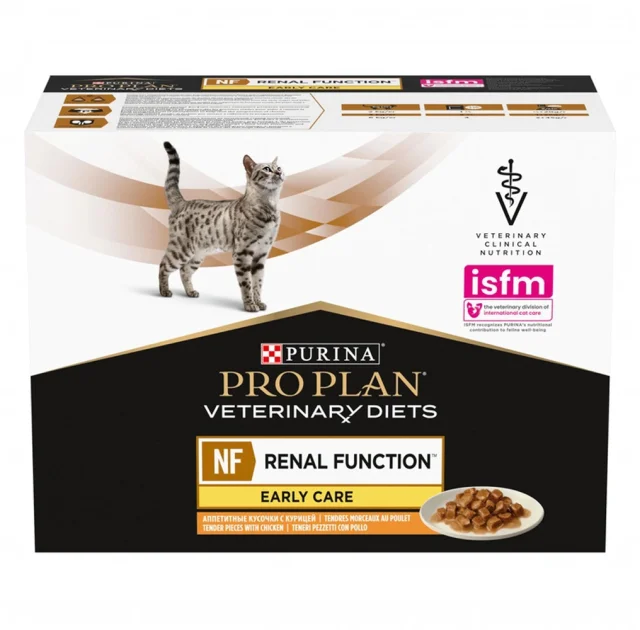 Влажный корм Purina Pro Plan Veterinary Diets NF Renal Function Early Care для кошек, при болезнях почек, с курицей, 85 г