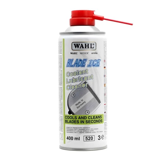 Спрей Moser Blade Ice Coolant Lubricant Cleaner 4 в 1 охолоджуючий, для чищення ножів, 400 мл