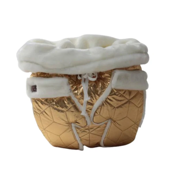 Сумка-переноска Style Pets Рукавичка для кошек и собак, 50×50 см, золотая