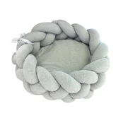 Лежанка Style Pets Коса для котів та собак, 60 см, сіра