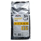 Сухий корм AnimAll My dog для дорослих собак, з куркою, 12 кг