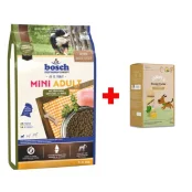 Сухий корм Bosch HPC Mini Adult птиця та просо, для собак, 3 кг, акція + 1 кг ласощів Sammy`s
