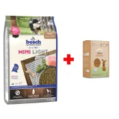 Сухий корм Bosch Mini Light для собак дрібних порід схильних до набору ваги, 2.5 кг, акція + 800 г ласощів Sammy`s