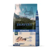 Сухий корм Bravery Herring Mini Adult, для собак дрібних порід, з оселедцем, 2 кг