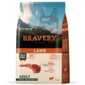 Сухий корм Bravery Lamb Large/Medium Adult, собак cередніх та великих порід, з ягням, 2 кг