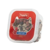 Ласощі Hupple Softy Crazy Mix для котів, лосось, індичка, яловичина, 80 гр
