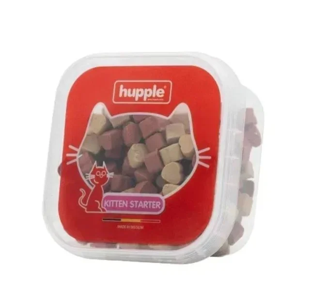Лакомства Hupple Softy Kitten Starter для котят, мягкие сердечки, 80 г